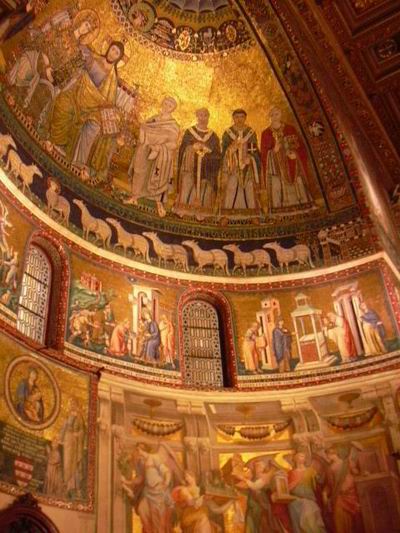 Santa Maria in Trastevere, moza�ek